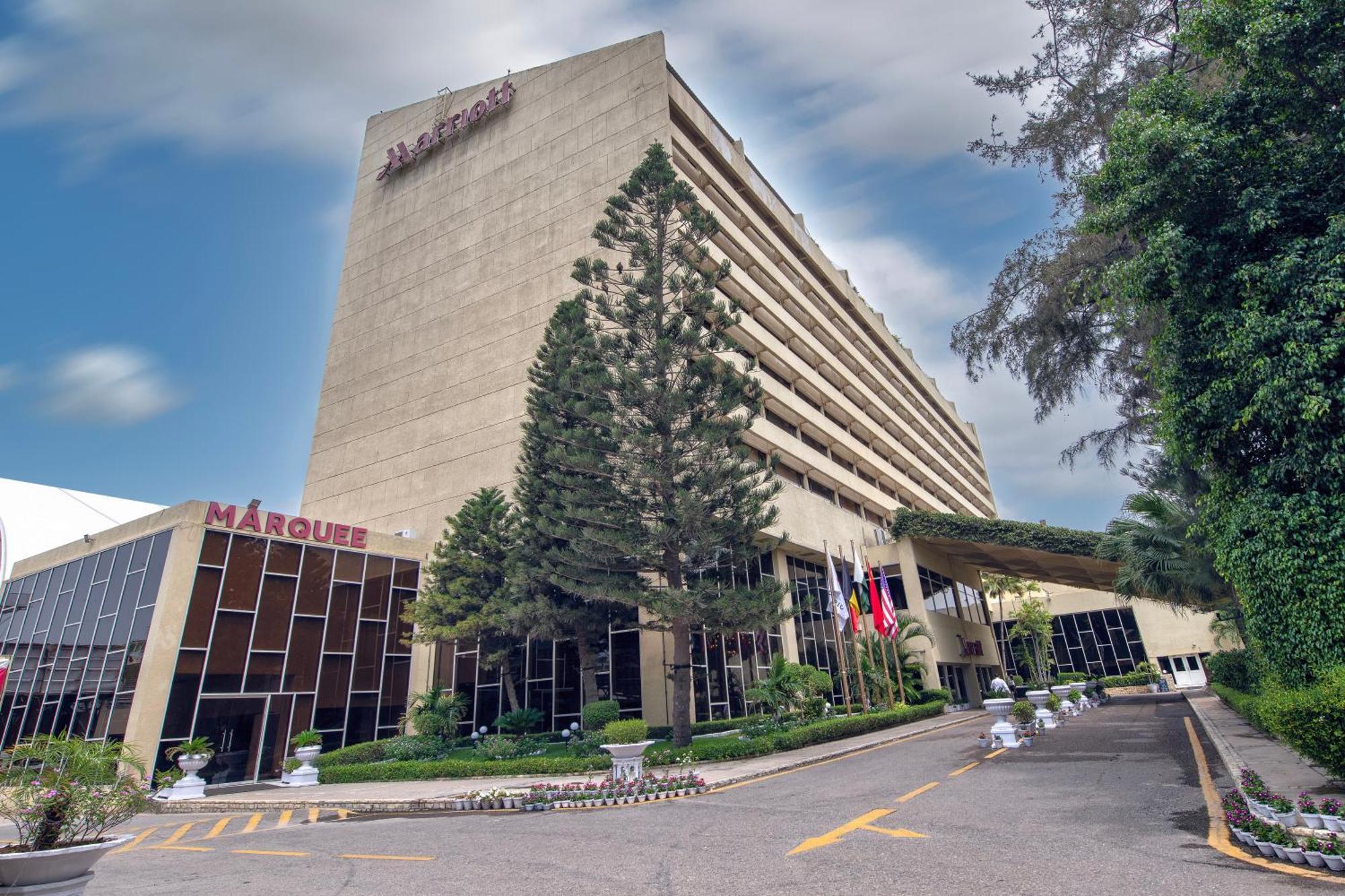 Karachi Marriott Hotel Exterior foto